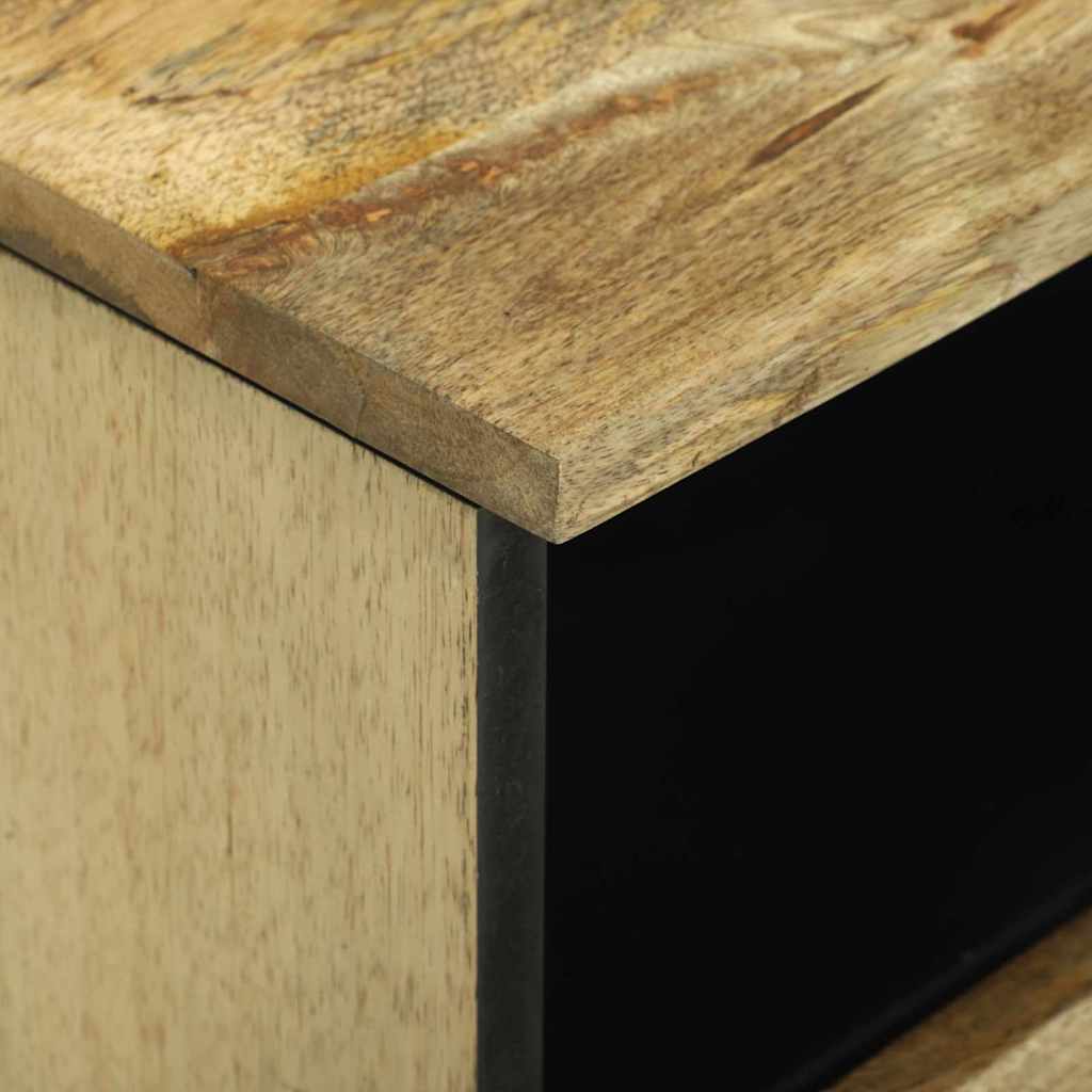 vidaXL Nachttisch Braun 40 x 33 x 46 cm Massivholz Akazie