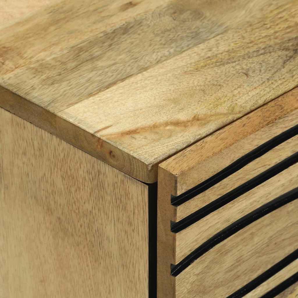 vidaXL Nachttisch Braun 50 x 33 x 62 cm Massivholz Akazie