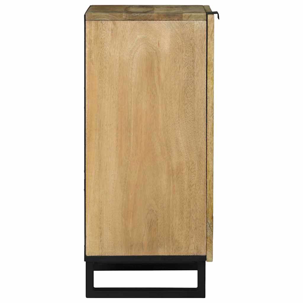 vidaXL Sideboard Braun 40 x 33 x 75 cm massives Mangoholz