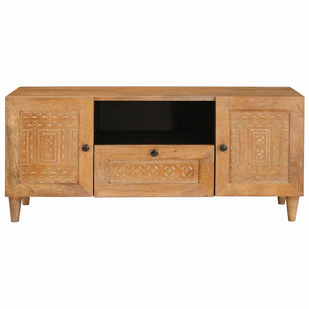 vidaXL TV-Einheiten mit Regal Hellbraun 105 x 33 x 46 cm Holzwerkstoff