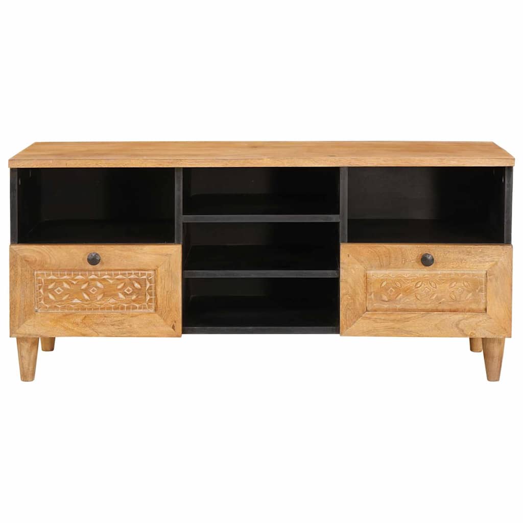 vidaXL TV-Einheiten mit Regal Hellbraun 100 x 33 x 46 cm Holzwerkstoff