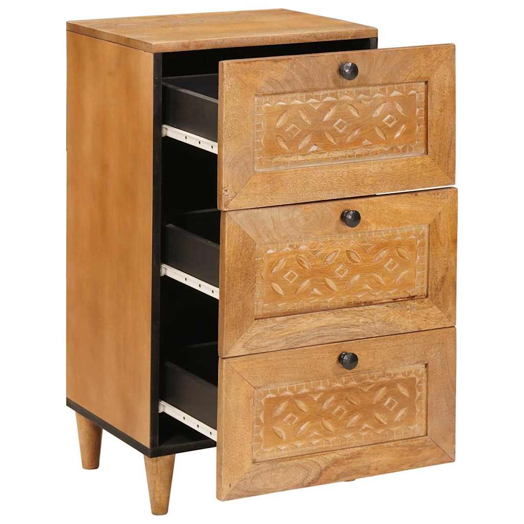 vidaXL Sideboard mit Schubladen Hellbraun 33,5 x 40 x 75 cm