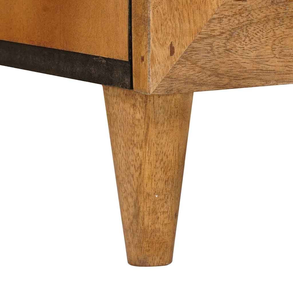 vidaXL Sideboard mit Schubladen Hellbraun 33,5 x 40 x 75 cm