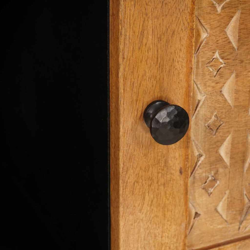 vidaXL Sideboard Hellbraun 33,5 x 80 x 75 cm