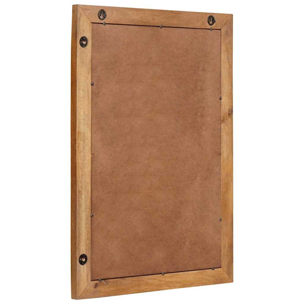 vidaXL Badezimmer Spiegel mit Spiegel Hellbraun 70 x 50 x 2,5 cm