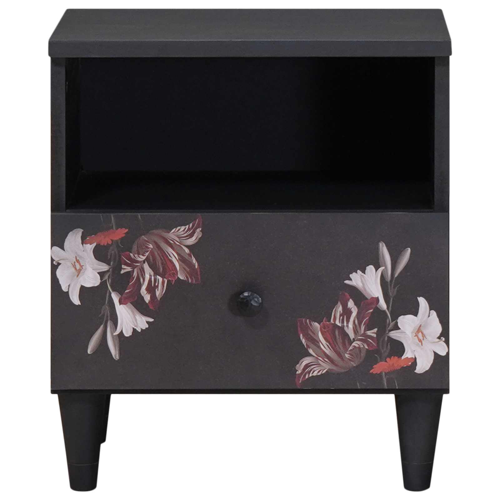 vidaXL Nachttisch Braun 40 x 33 x 46 cm Massivholz Mango