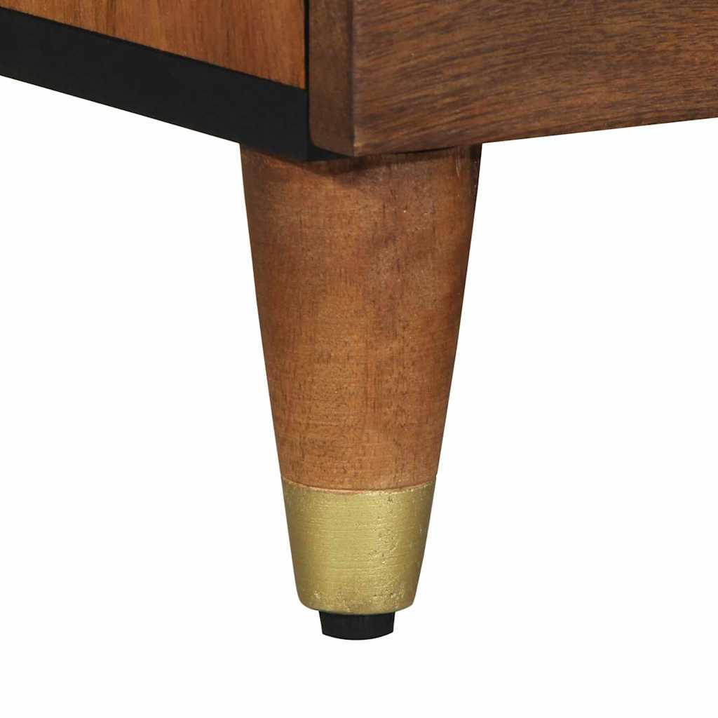 vidaXL TV-Schränk Honigbraun 70 x 33 x 46 cm Massivholz Mango