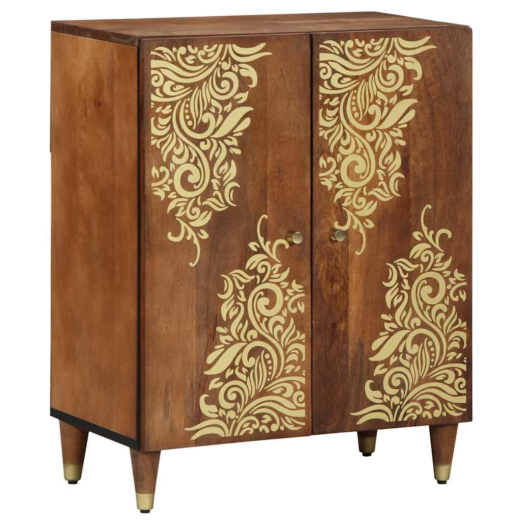 vidaXL Sideboard Braun 60 x 33 x 75 cm Massivholz Mango