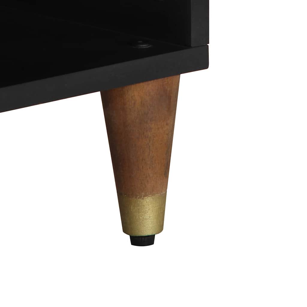 vidaXL TV-Schränk Honigbraun 80 x 33 x 46 cm Massivholz Mango