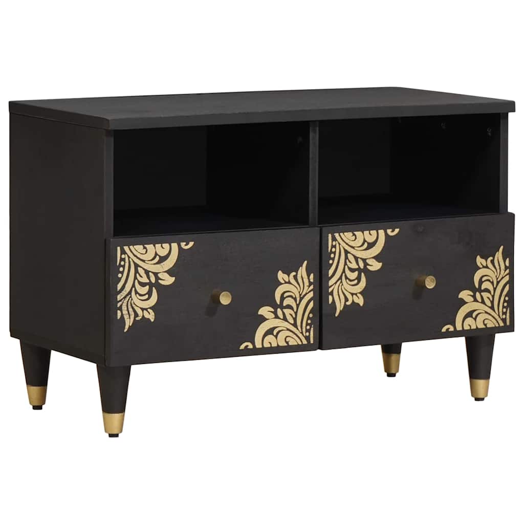 vidaXL TV-Schränk Honigbraun 70 x 33 x 46 cm Massivholz Mango