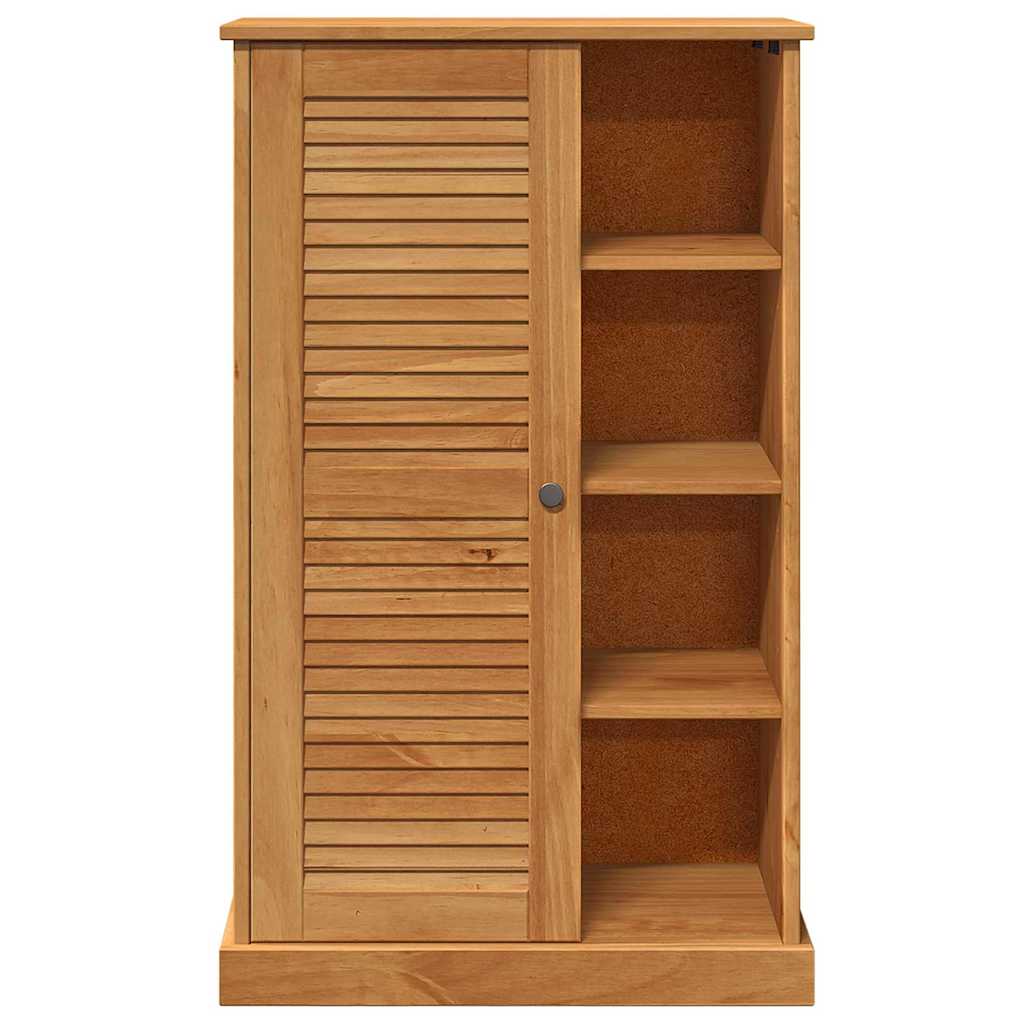 vidaXL Badezimmerschrank VIGO Braun und Honigbraun 68 x 34 x 110 cm