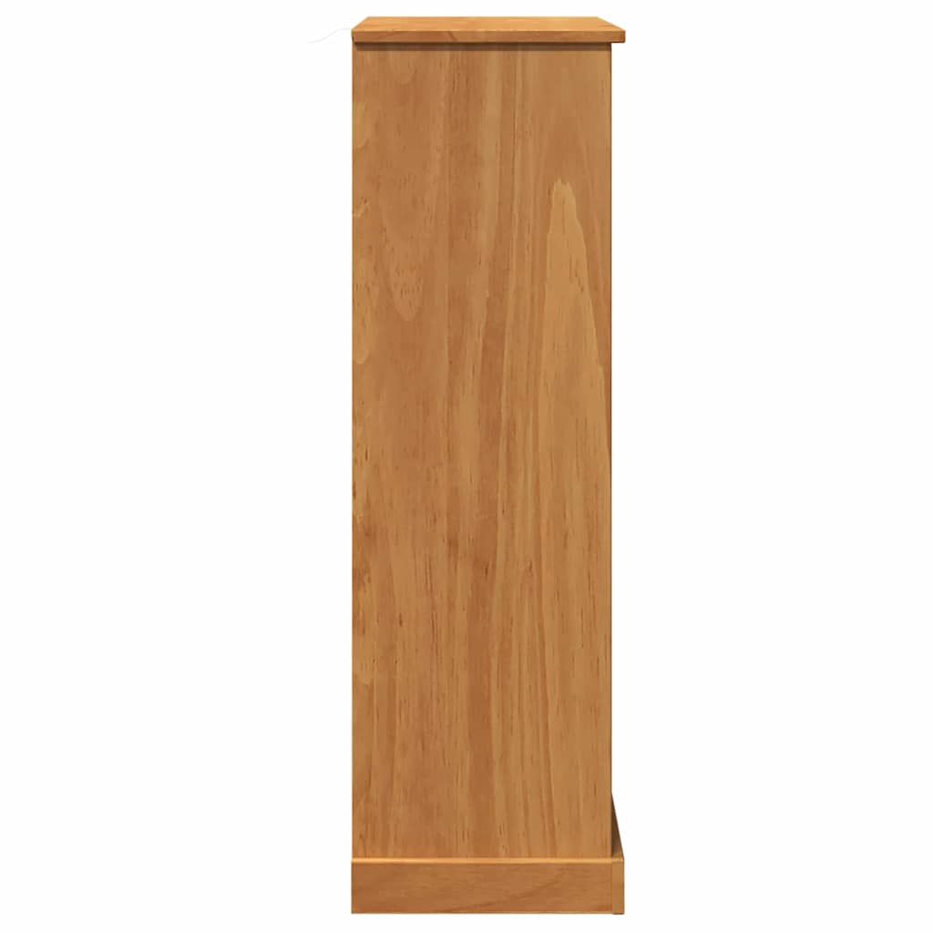 vidaXL Badezimmerschrank VIGO Braun und Honigbraun 68 x 34 x 110 cm