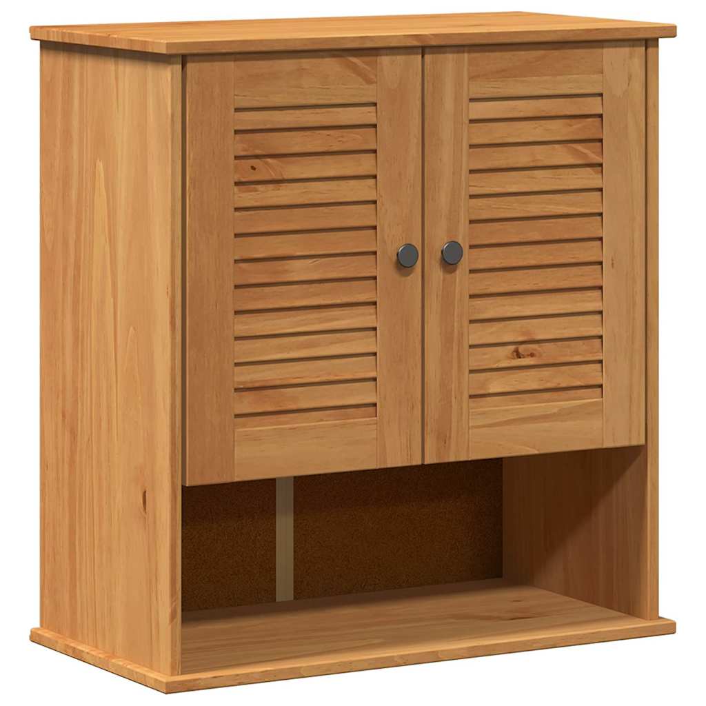 vidaXL Badezimmerschrank VIGO Braun und Honigbraun 67,5 x 34 x 71,5 cm