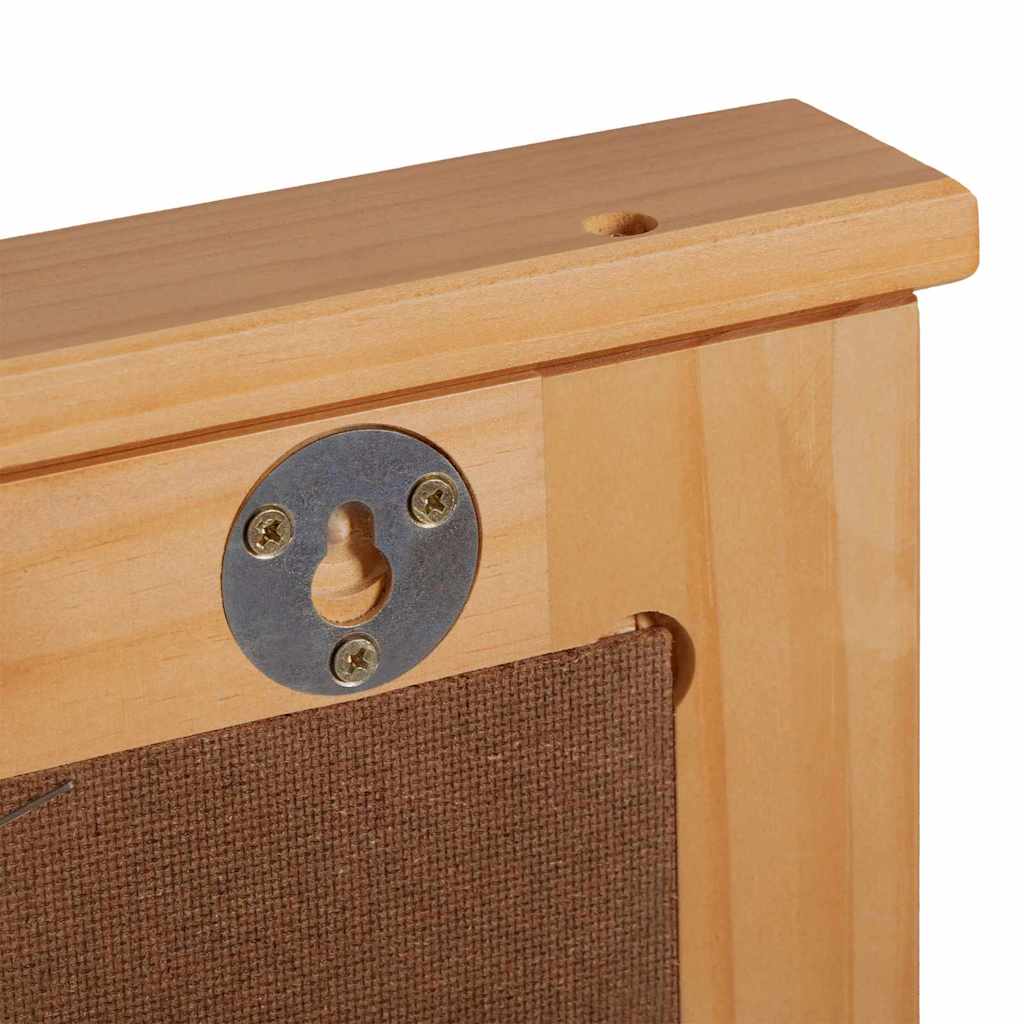 vidaXL Spiegel VIGO Honigbraun 55,5 x 5 x 70 cm Massivholz Kiefer