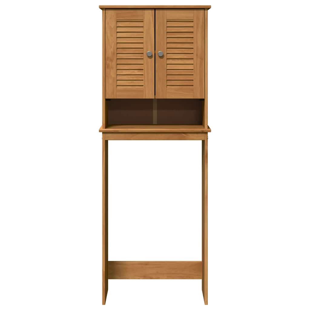 vidaXL Toilettenschrank VIGO Braun und Honigbraun 60 x 27 x 161 cm