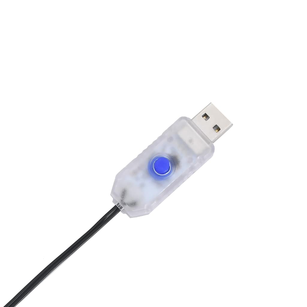 vidaXL Weihnachtsbeleuchtung Sternschnuppen-Silhouette 115 LEDs