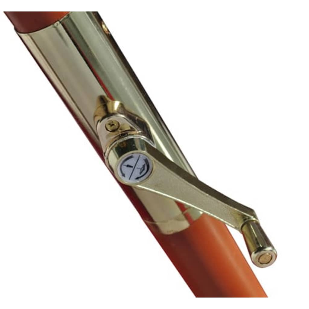 vidaXL Sonnenschirm Grün 258 cm