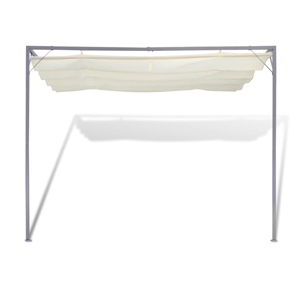 vidaXL Terrassenüberdachung Pergola Wandmarkise