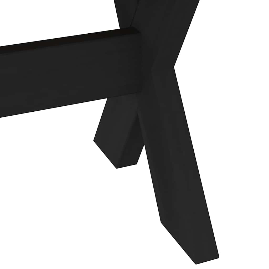 vidaXL Esszimmerbank NOAIN X-Form-Beine 180x40x45 cm Massivholz Kiefer