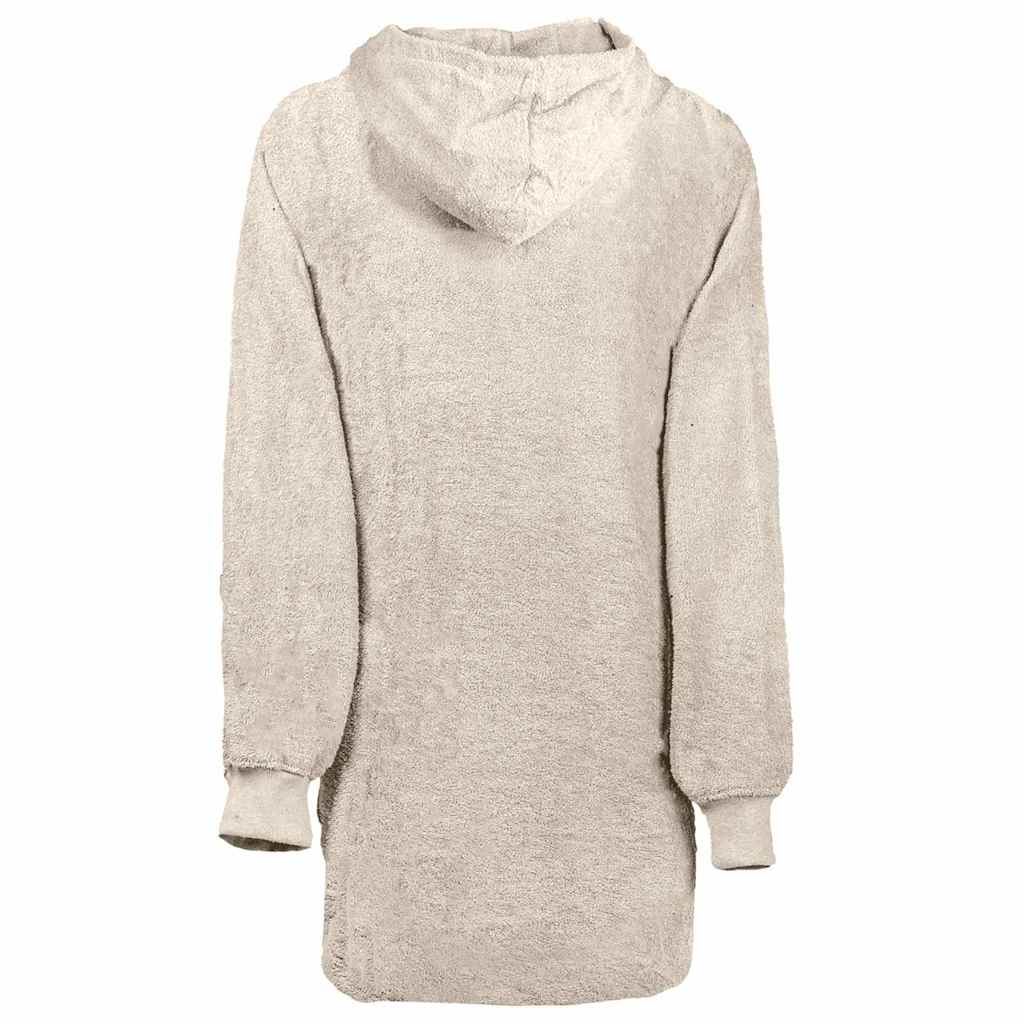 vidaXL Decken-Hoodie KINN Creme L Baumwolle