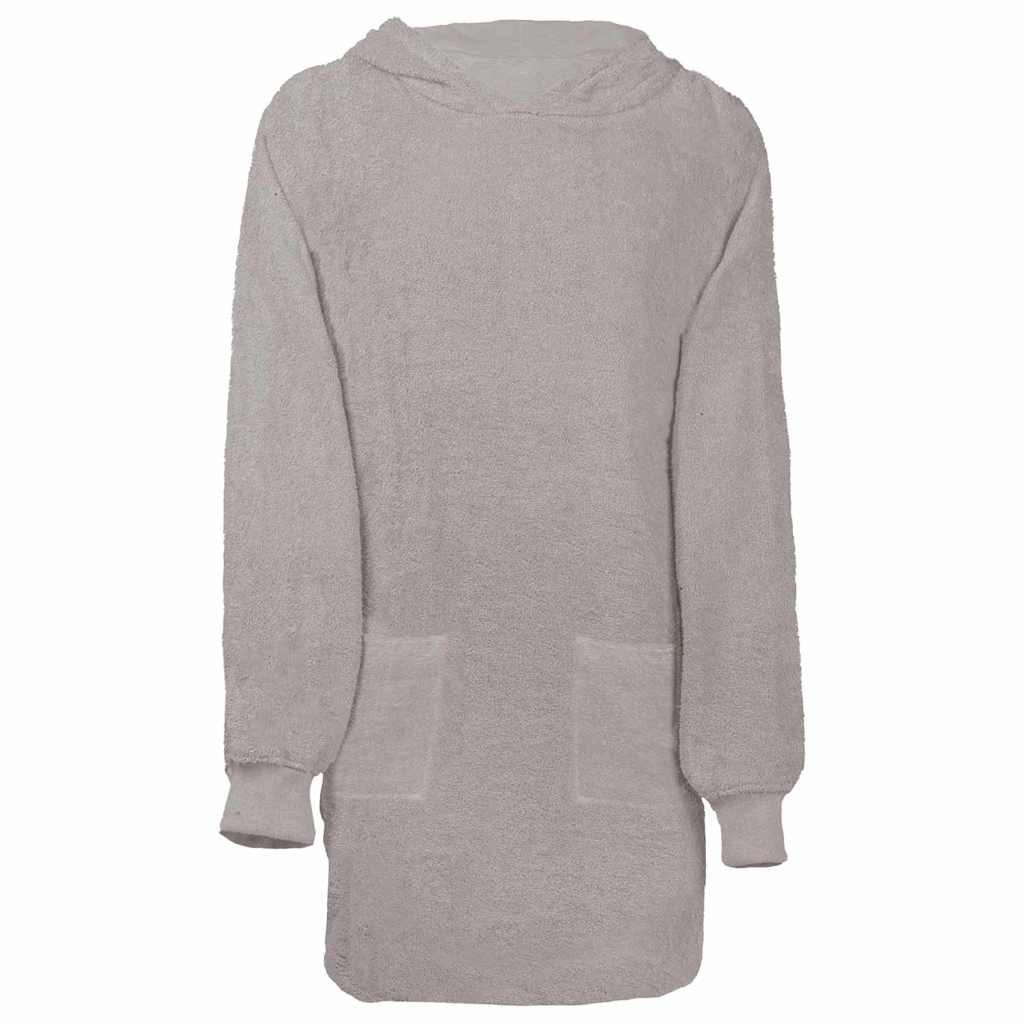 vidaXL Decken-Hoodie KINN Creme L Baumwolle
