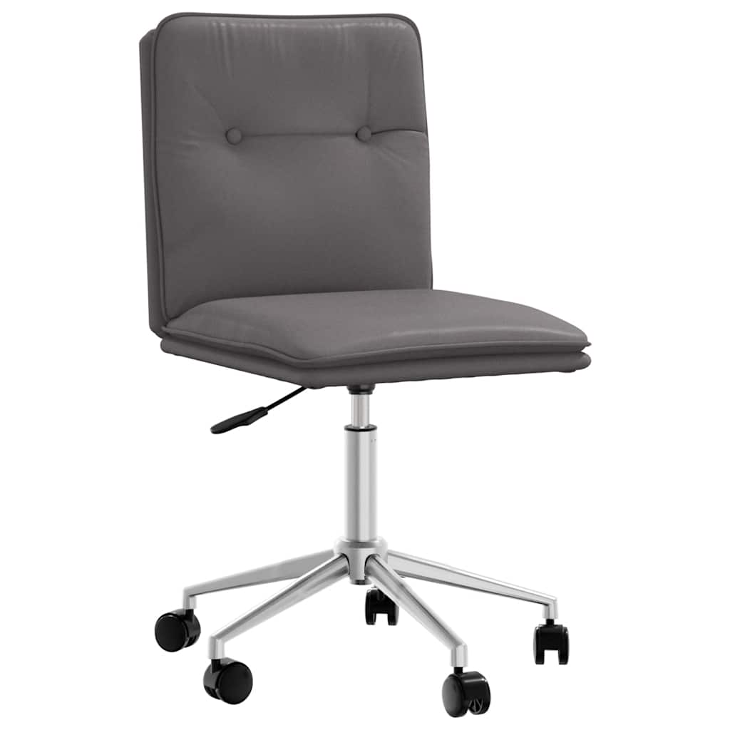 vidaXL Esszimmerstuhl Creme Kunstleder