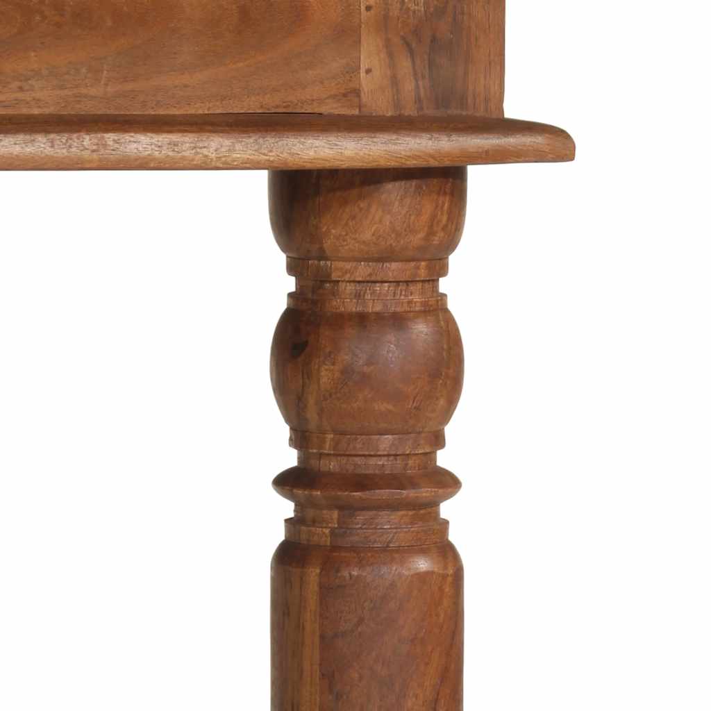 vidaXL Esstisch 80x80x77 cm Massivholz Akazie