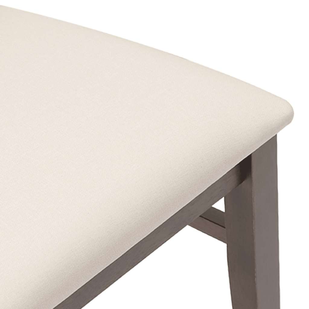 vidaXL Esszimmerstühle mit Kissen 2 Stk. Braun Massivholz Gummibaum