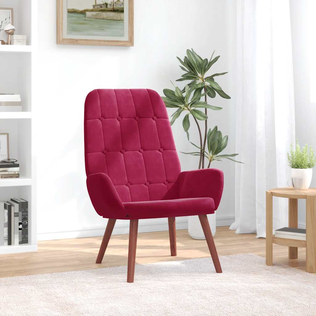 vidaXL Relaxsessel Hellgrau Samt