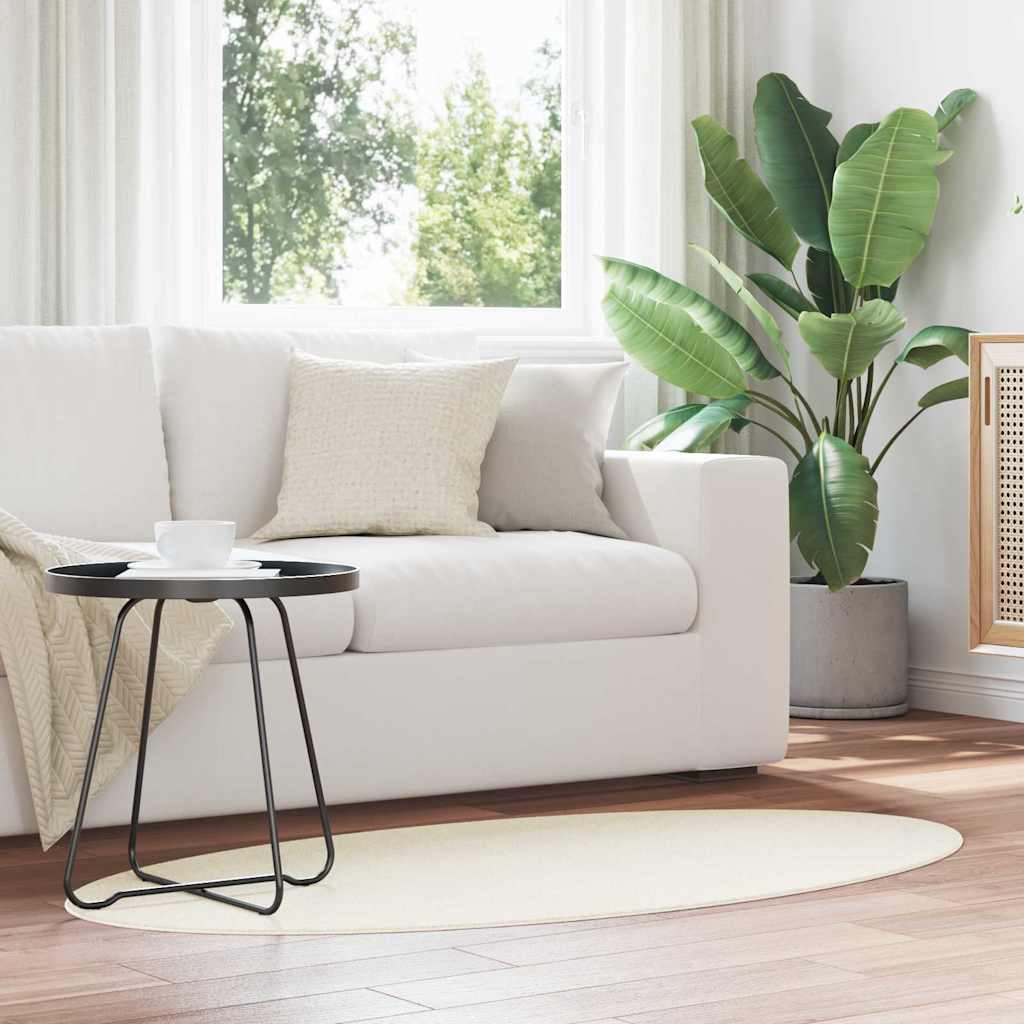 vidaXL Teppich HUARTE Anthrazit 150 x 80 cm 100 %Polyester