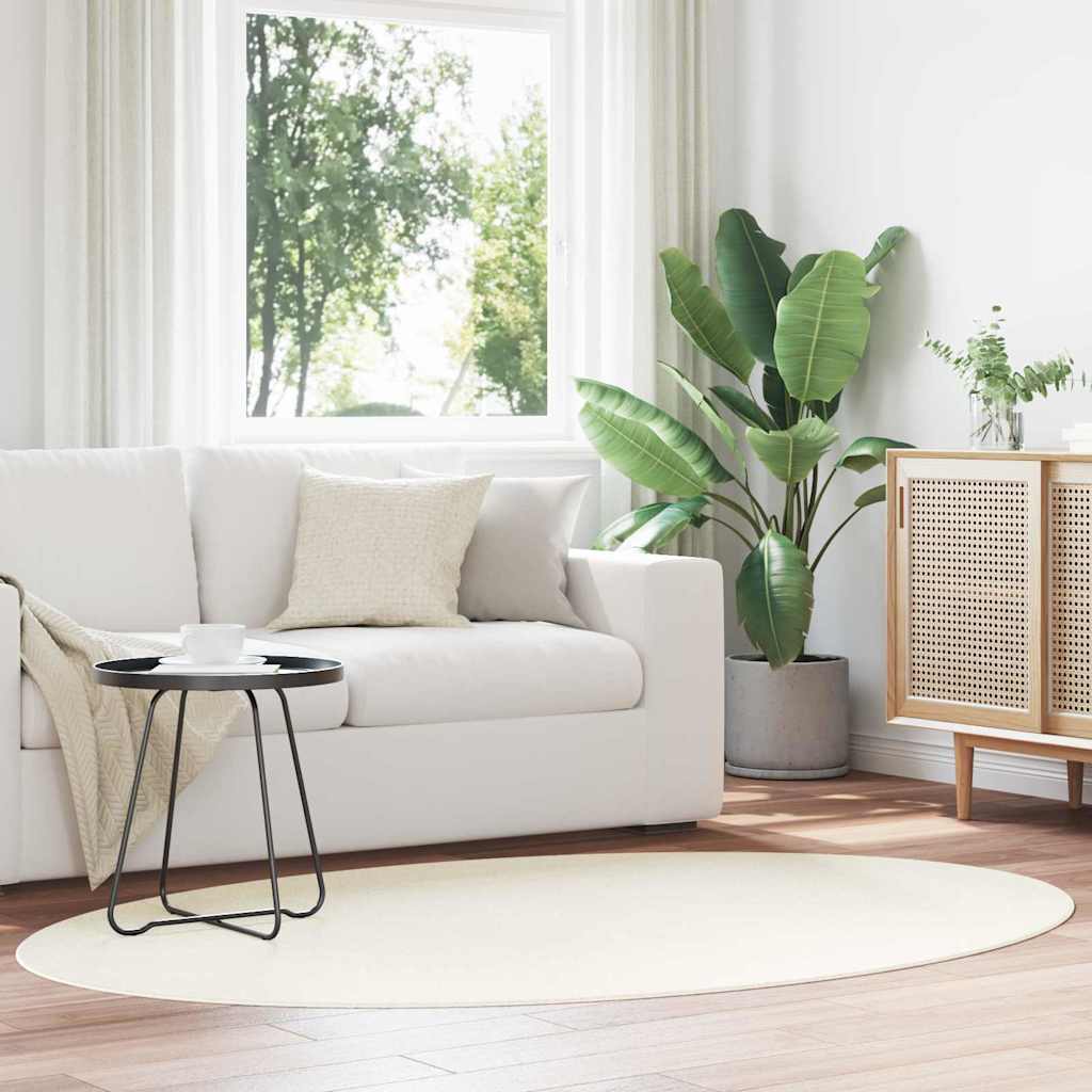 vidaXL Teppich HUARTE Anthrazit 150 x 80 cm 100 %Polyester