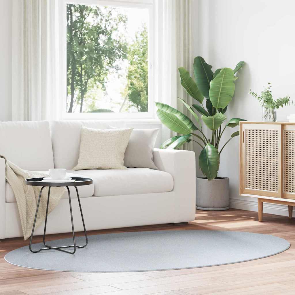 vidaXL Teppich HUARTE Anthrazit 150 x 80 cm 100 %Polyester