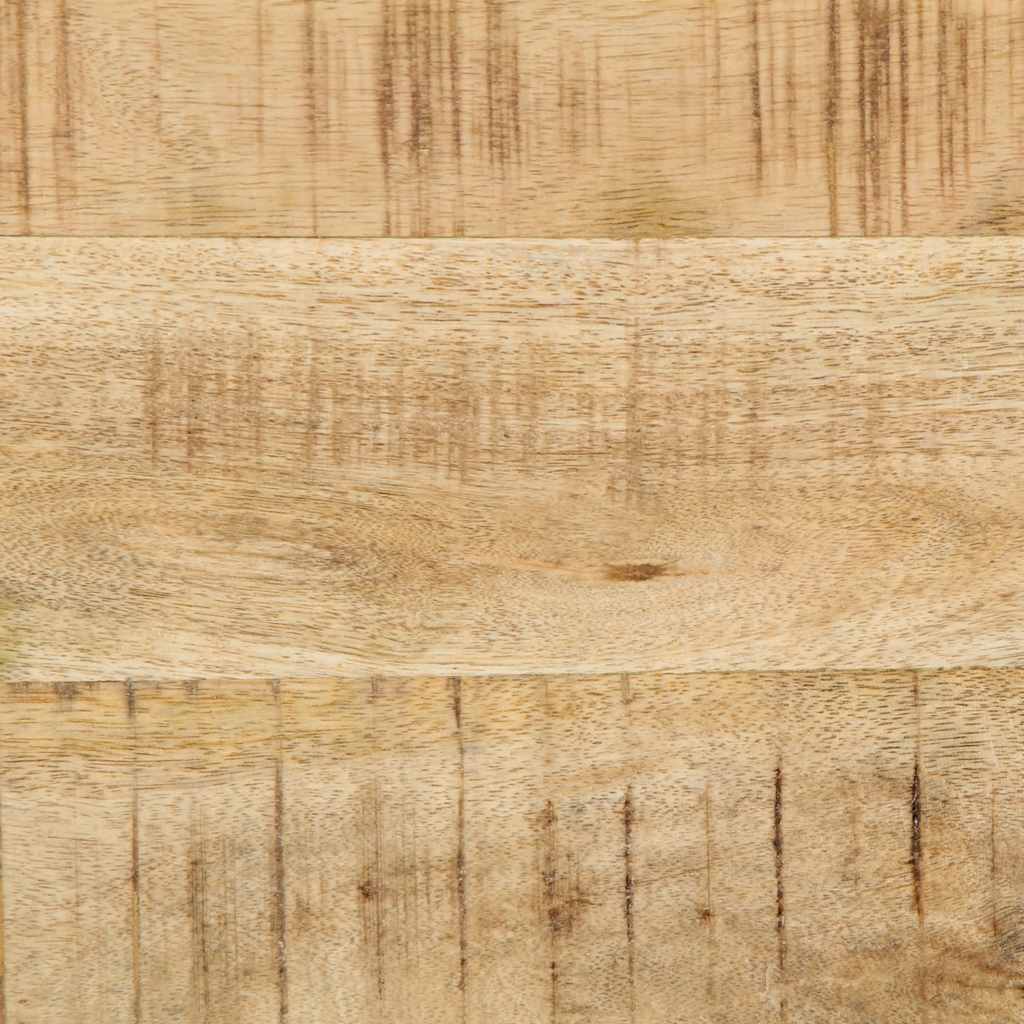 vidaXL TV-Wandschrank 100x32x25 cm Raues Massivholz Mango