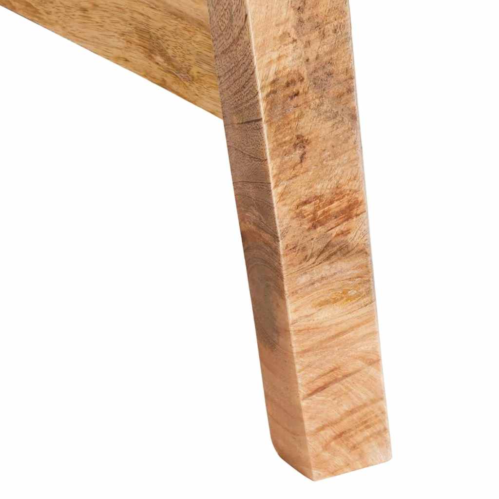 vidaXL Schminktisch mit Spiegel Braun 90 x 76 x 45 cm Massivholz Mango