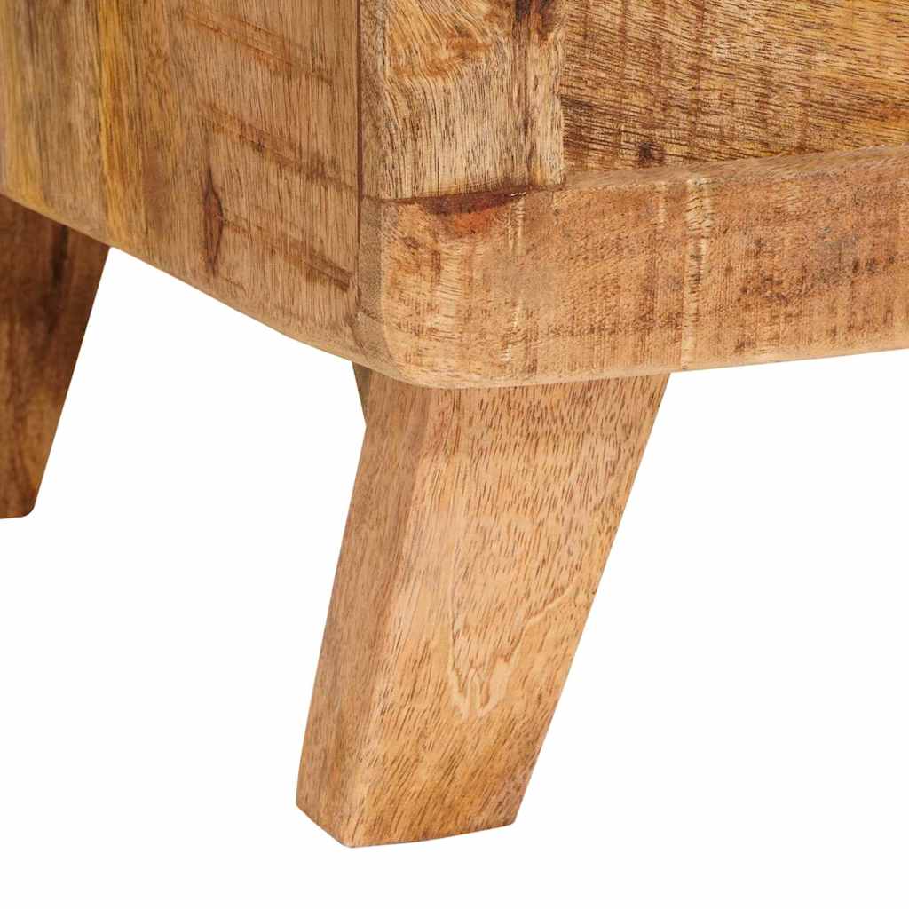 vidaXL Aufbewahrungsbox mit Speicher 70 x 35 x 40 cm Massivholz Mango