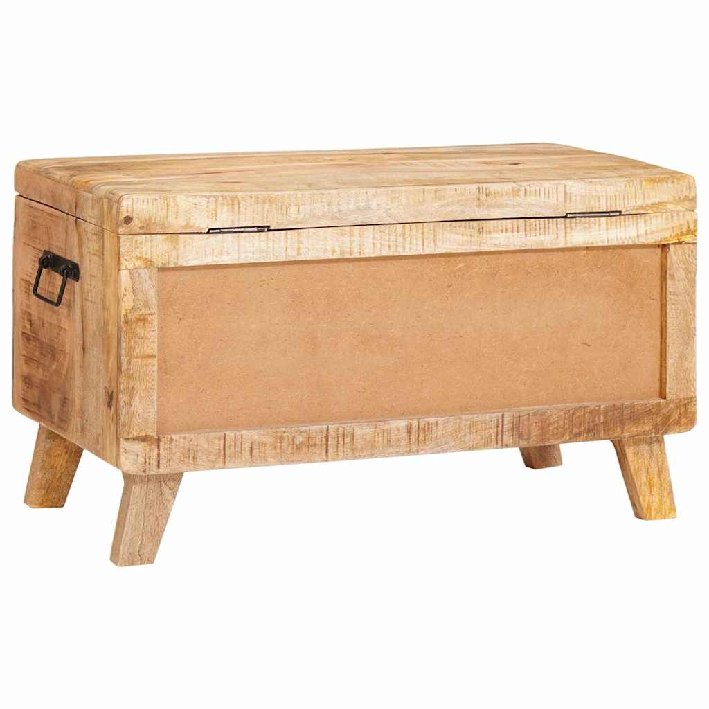 vidaXL Aufbewahrungsbox mit Speicher 70 x 35 x 40 cm Massivholz Mango