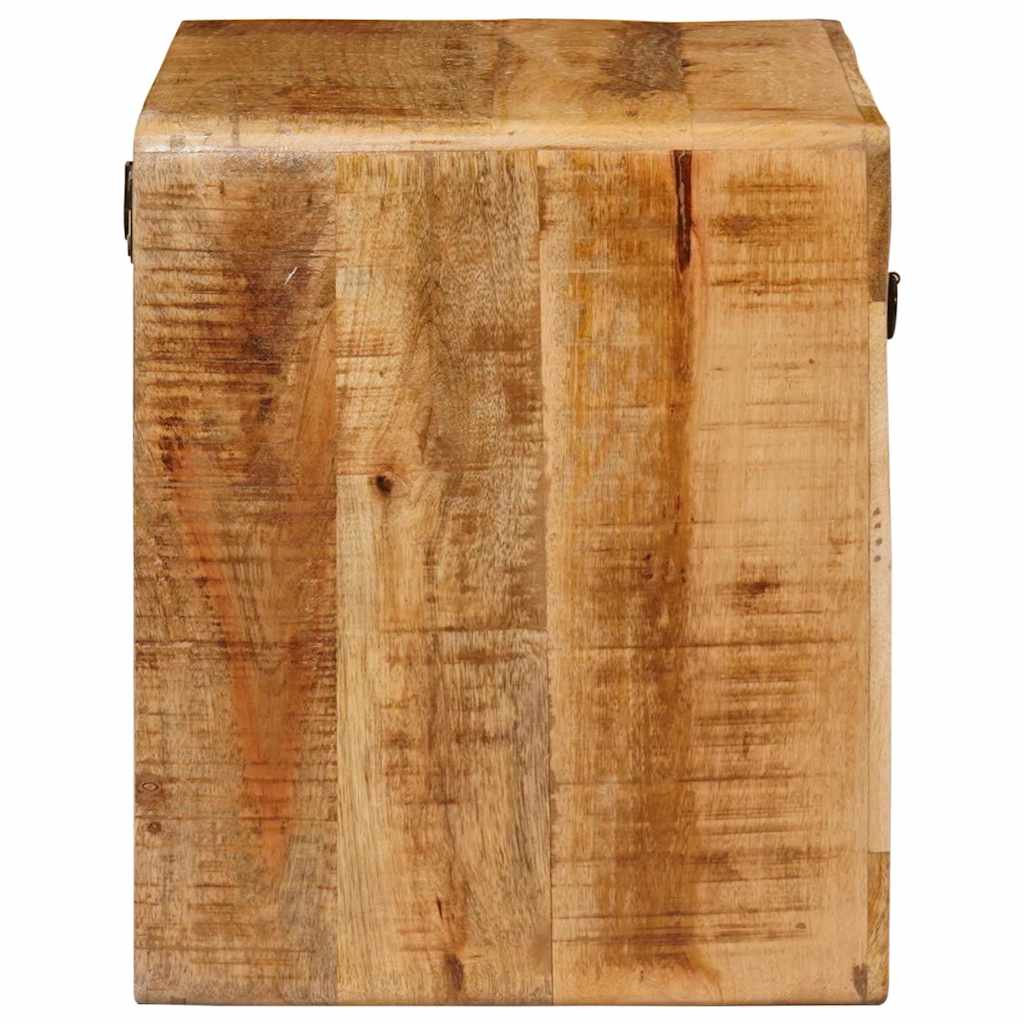 vidaXL Wandregal Nachtschrank Braun 40 x 30 x 36 cm Massivholz Mango