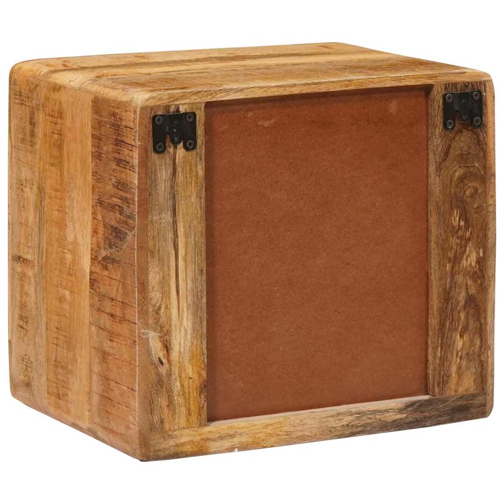 vidaXL Wandregal Nachtschrank Braun 40 x 30 x 36 cm Massivholz Mango