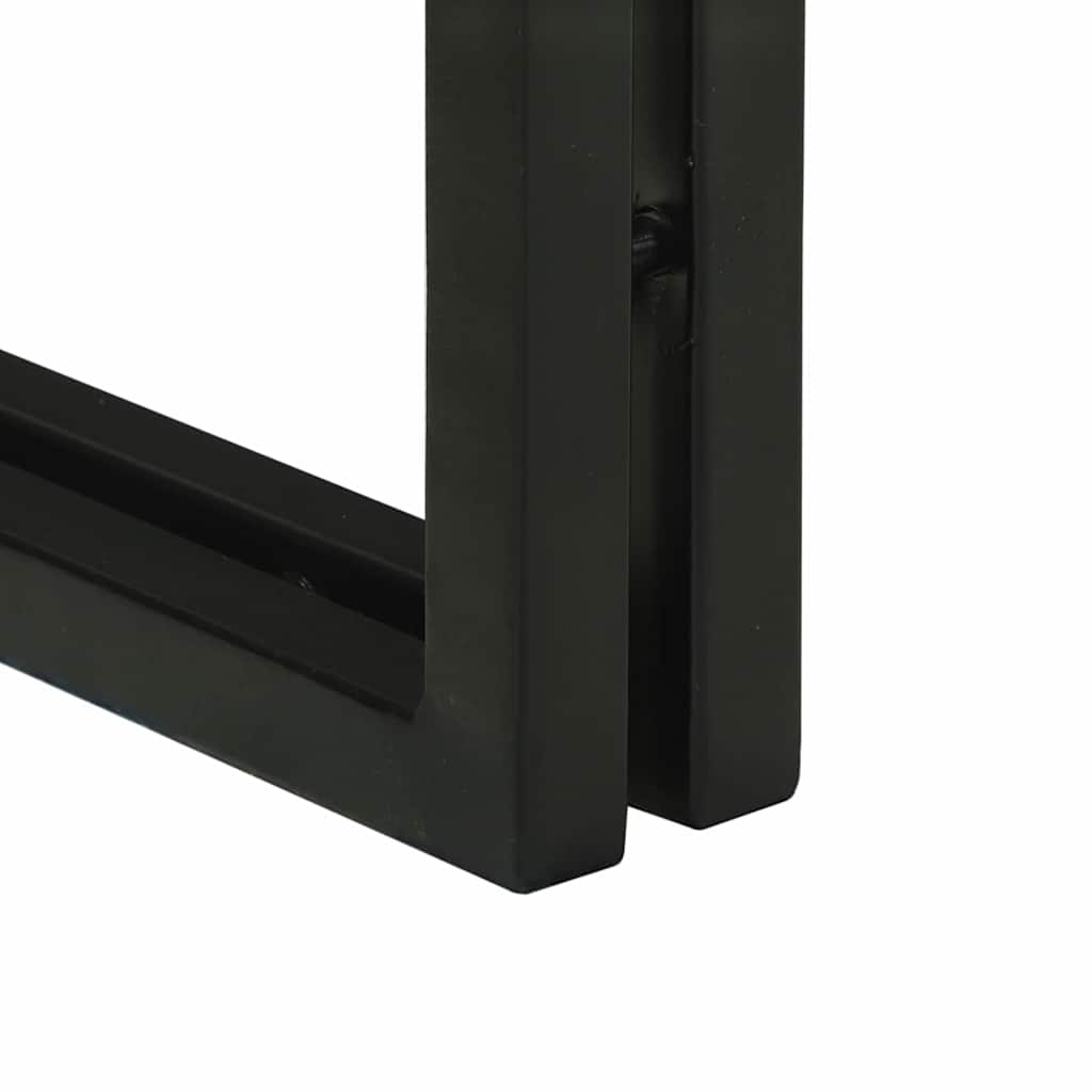 vidaXL Couchtisch 2 pcs Braun 48 x 40 x 40 cm Massivholz Mango