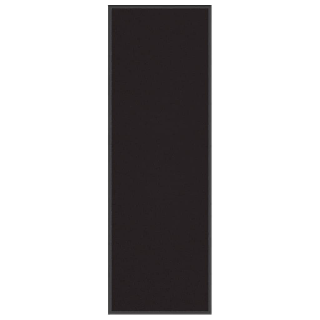 vidaXL Fußmatte Schwarz 40x60 cm