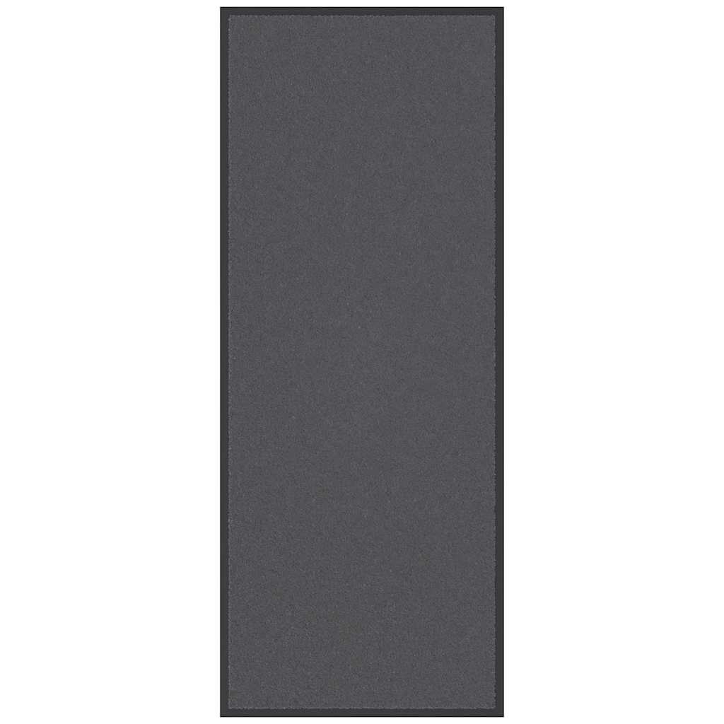 vidaXL Fußmatte Schwarz 40x60 cm