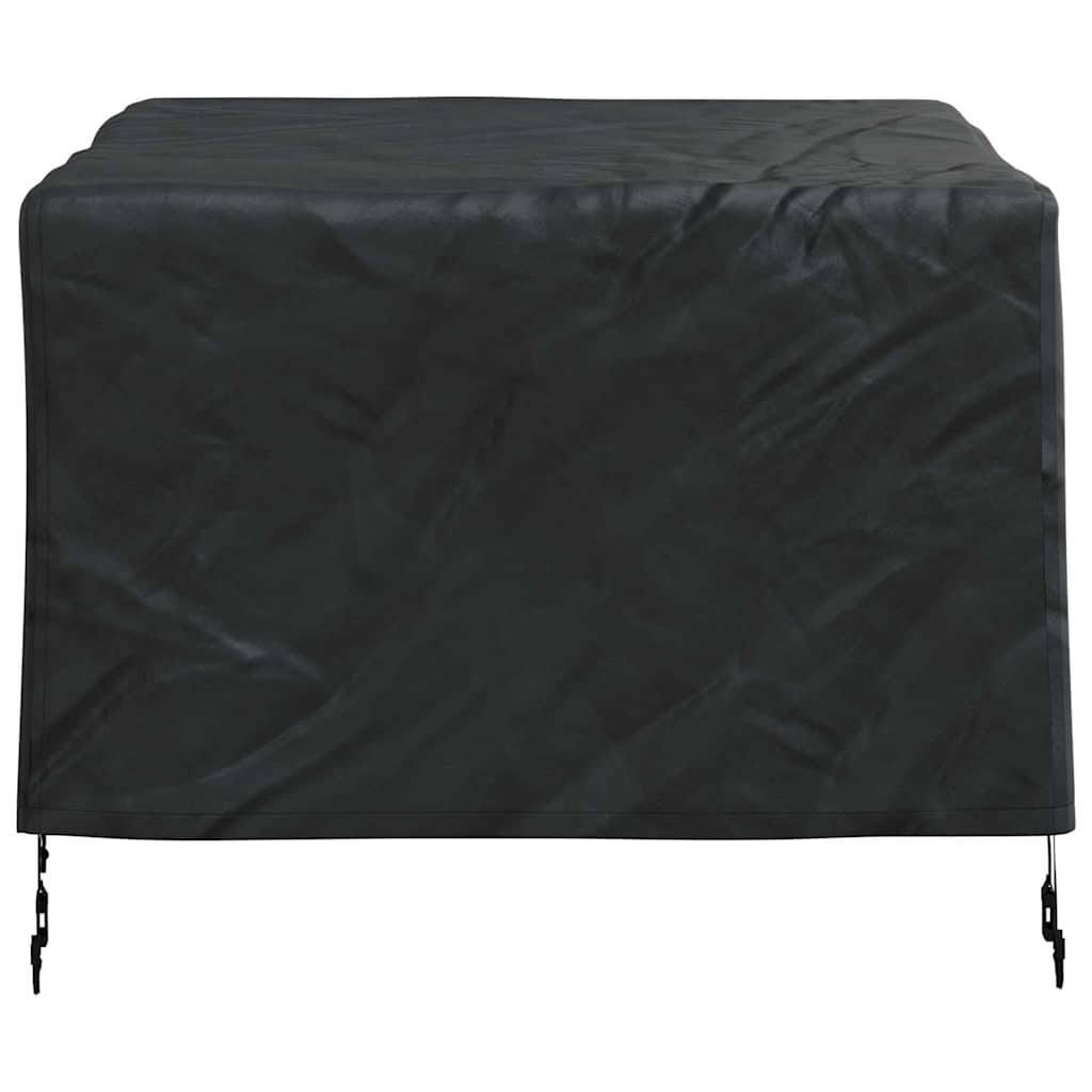 vidaXL Möbelbezug Uni Schwarz 60 x 60 x 45 cm Stoff