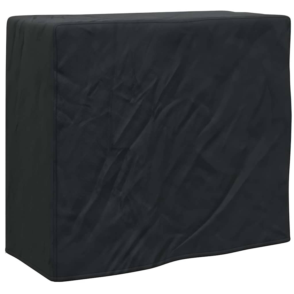 vidaXL Abdeckung für Kaminholzregal Schwarz 61 x 122 x 106 cm Stoff