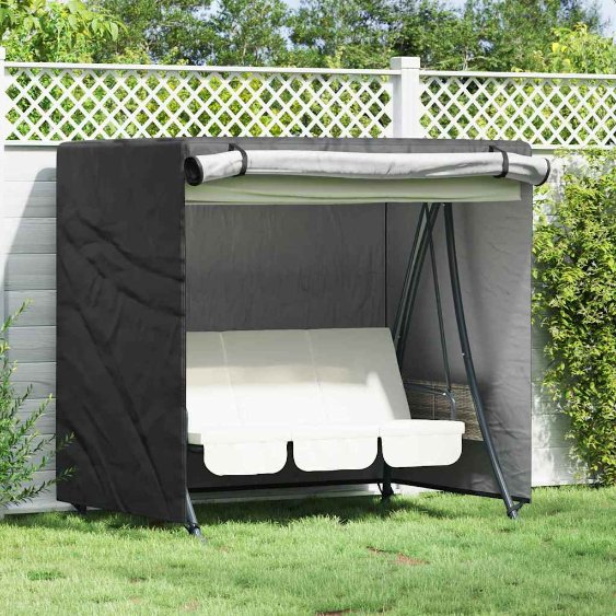 vidaXL Hollywoodschaukel-Abdeckung 120 x 90 x 155 cm 210D Oxford Stoff