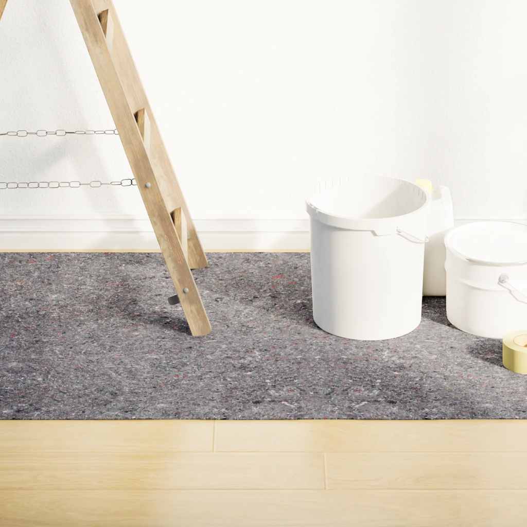 vidaXL Rutschfestes Malervlies 50 m 280 g/m² Grau