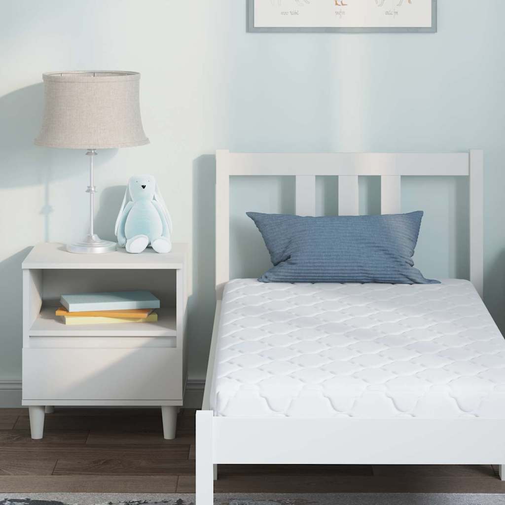 vidaXL Matratze Weiß 60 x 120 cm PU-Schaum