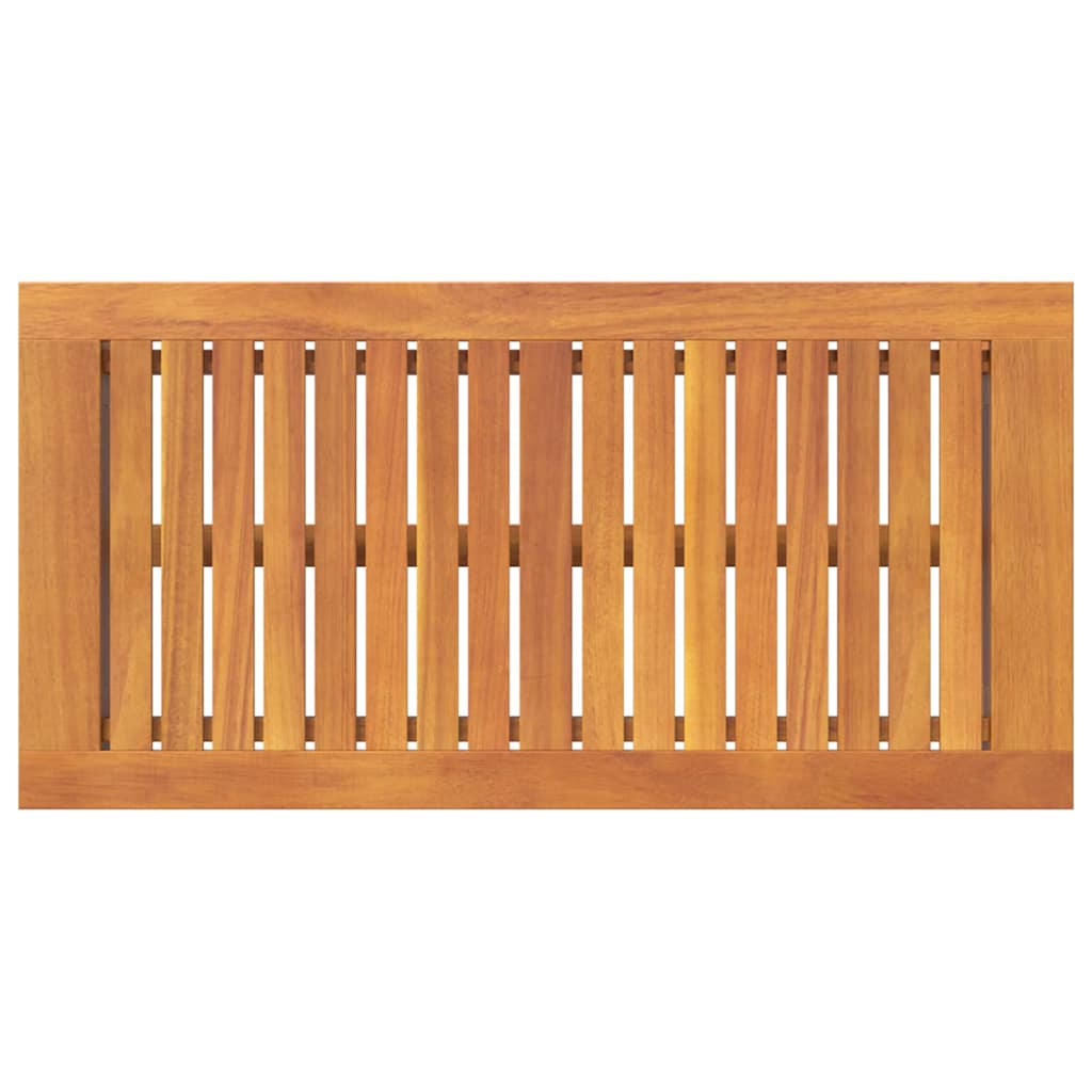 vidaXL Couchtisch Öl-Natur Massivholz Akazie