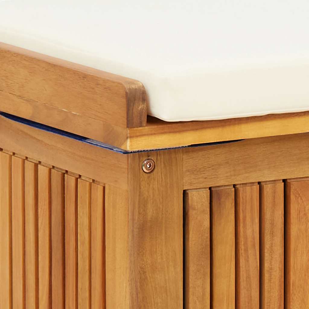 vidaXL Outdoor-Kissenbox 60x50x61 cm Massivholz Akazie