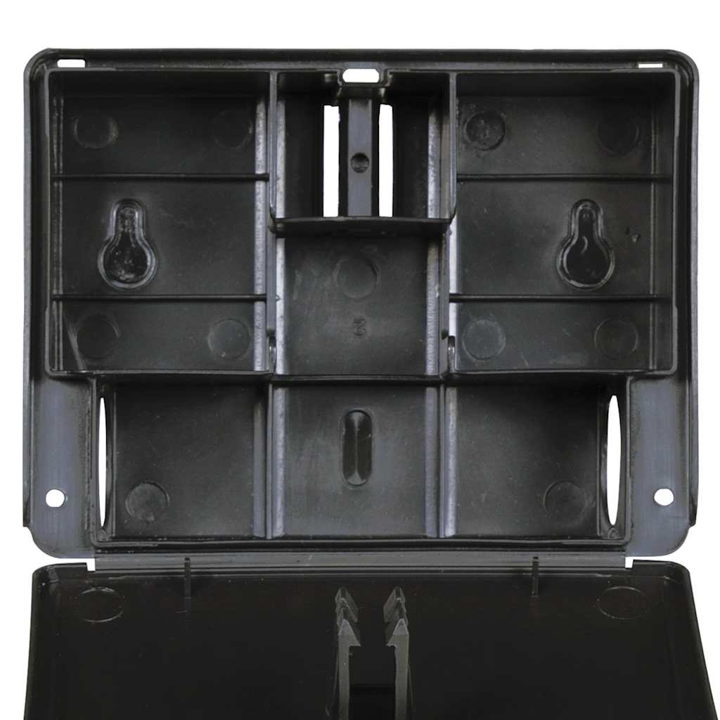 vidaXL Mausefallen 5 Stk. Schwarz 13x10x4 cm