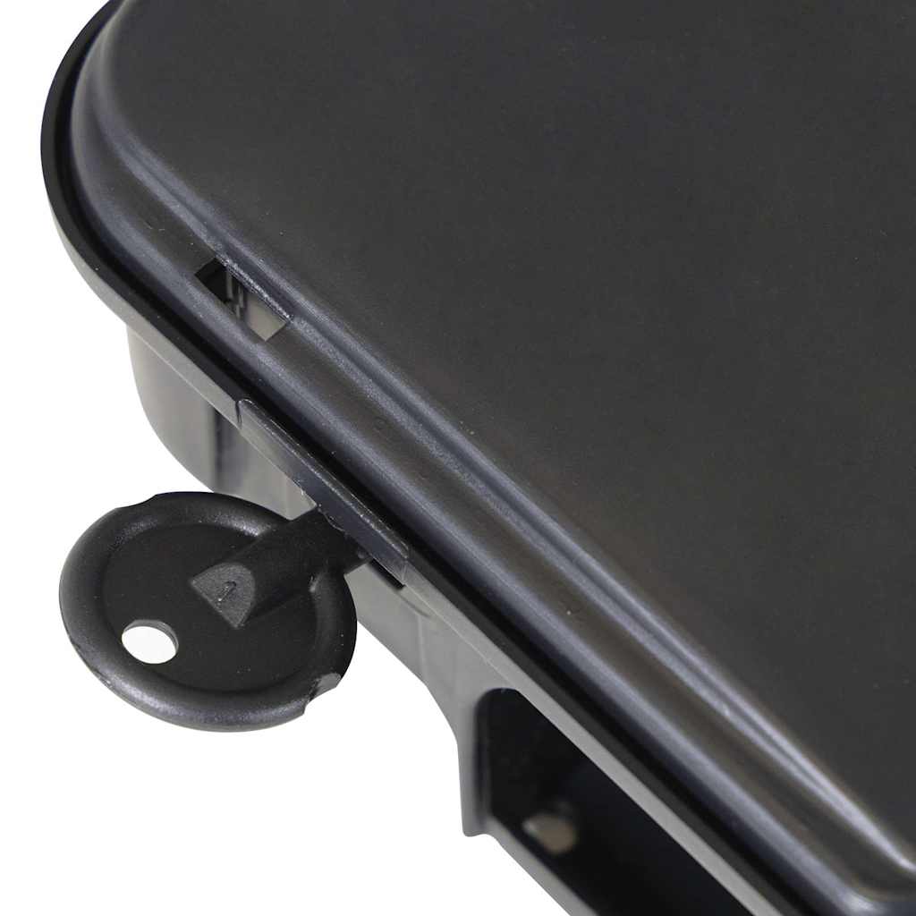 vidaXL Mausefallen 4 Stk. Schwarz 22x12,5x7,5 cm